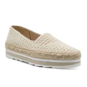 Louise et Cie Cream Platform Shoes